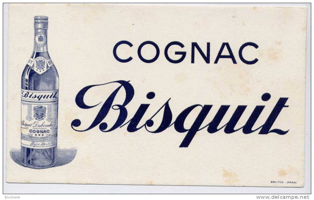 Buvard COGNAC BISQUIT DUBOUCHE - Liquor & Beer