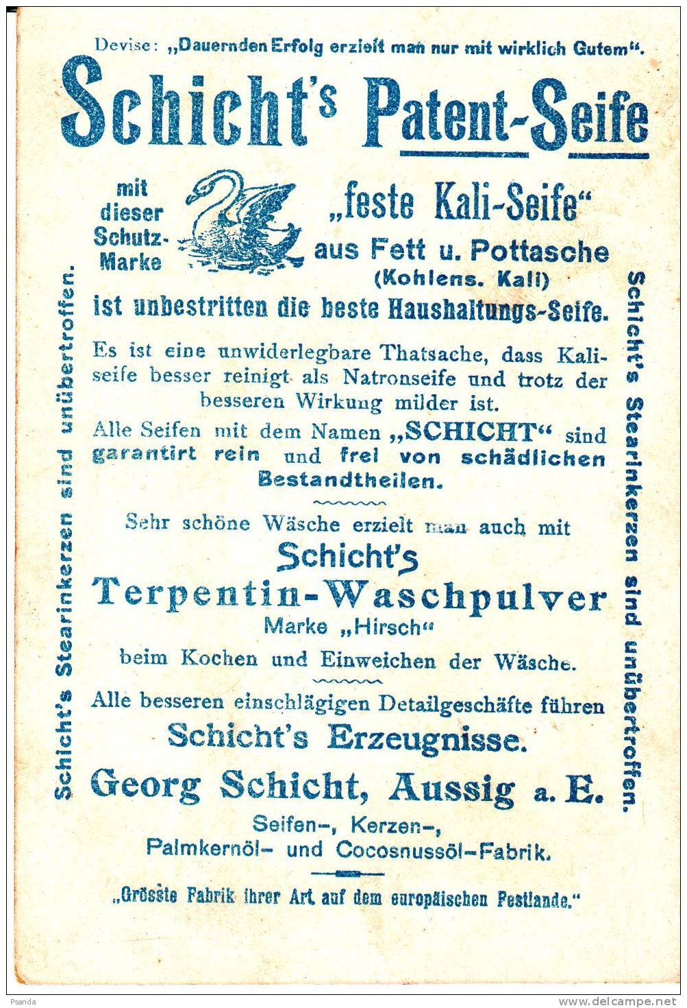 1908 Detergency Advestung (Berlin) - Grunewald