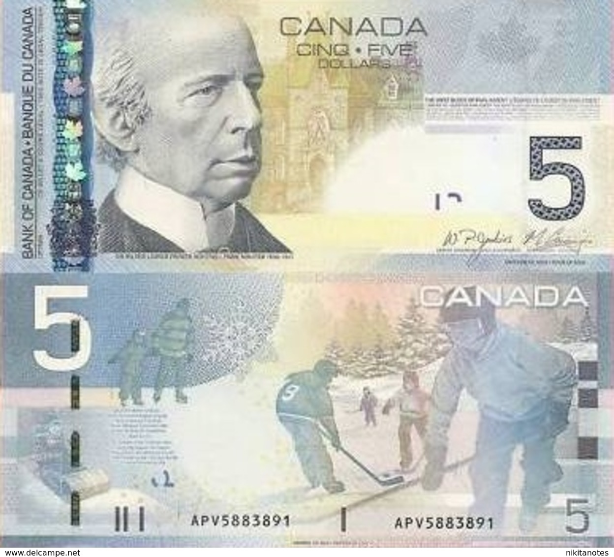 CANADA  $ 5   2006 Unc - Canada
