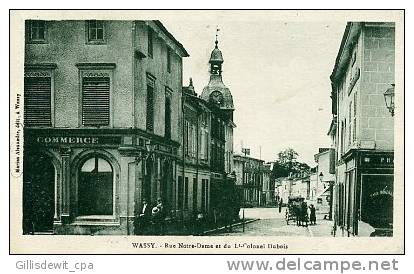 - WASSY - Rue  Notre Dale Et Du Colonel Dubois - Wassy