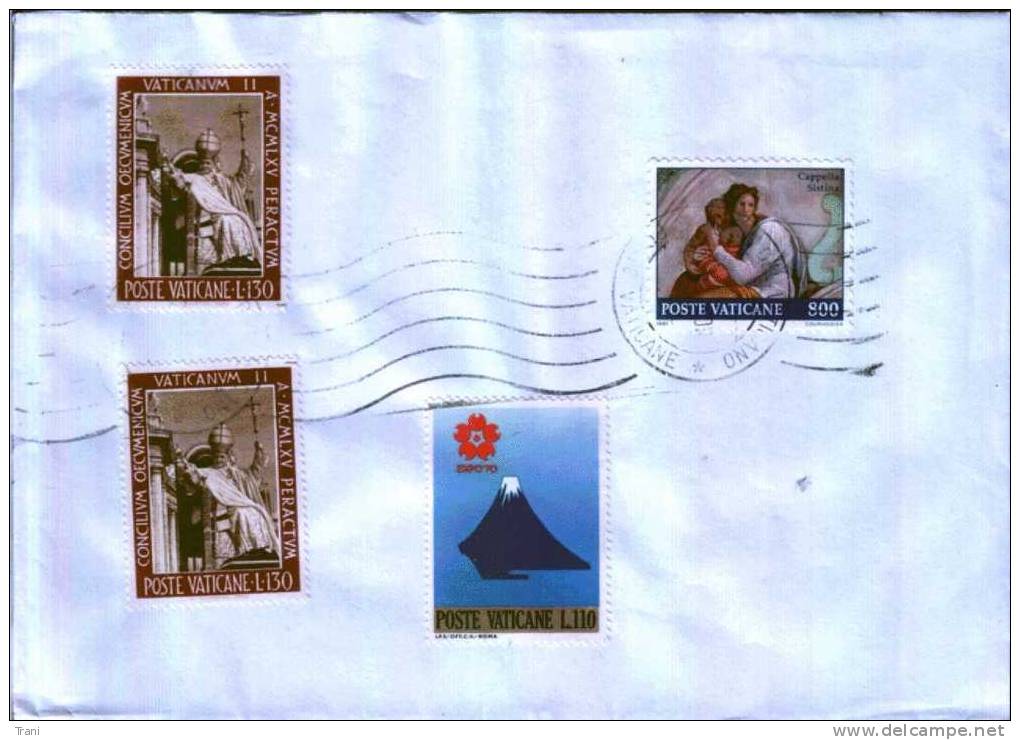 FRANCOBOLLI SU BUSTA - Used Stamps