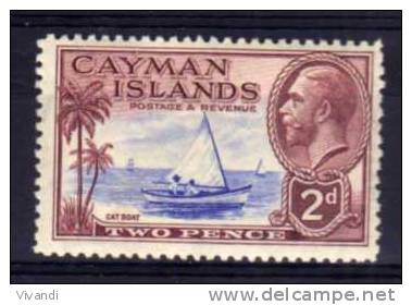 Cayman Islands - 1935 - 2d Definitive - MH - Caimán (Islas)