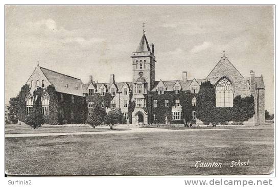 SOMERSET - TAUNTON - SCHOOL 1907  Som121 - Sonstige & Ohne Zuordnung