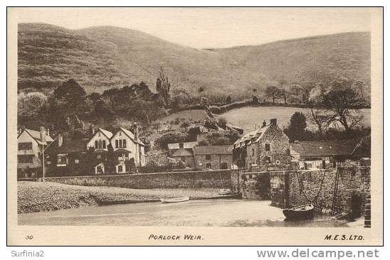 SOMERSET - PORLOCK WEIR Pre-WWI  Som133 - Andere & Zonder Classificatie