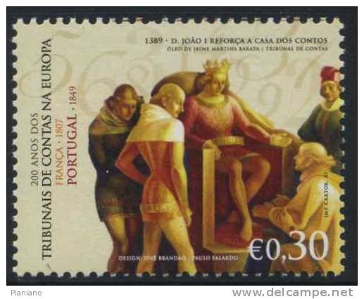 PIA - PORTOGALLO  - 2007 : 200° Della Corte Dei Conti In Europa - Unused Stamps