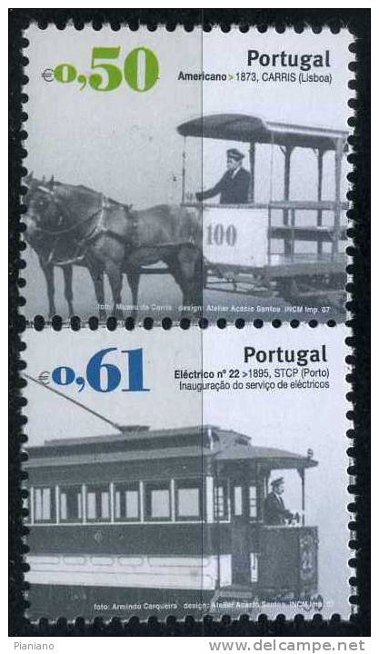 PIA - PORTOGALLO  - 2007 : Vecchi  Trasporti - Unused Stamps