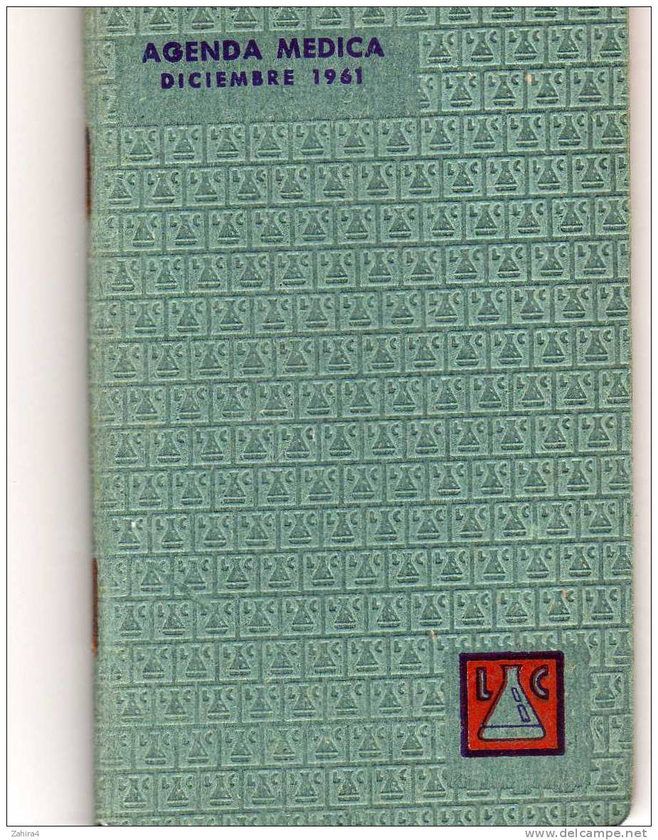 Espagnole Medica Diciembre 1961  -  L.C. - Terminkalender Leer