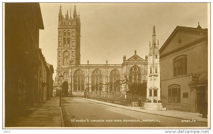 Saint Mary's Church And War Mémorial, Warwick - Warwick