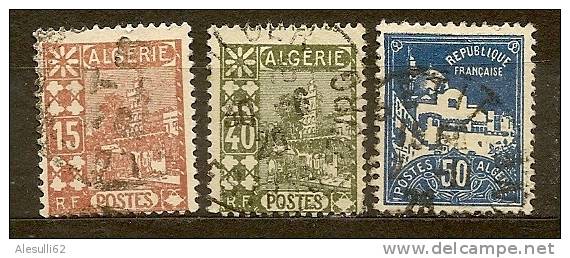 ALGERIA Algerie Algerien N. 39-45-47/US - 1926  - Lot Lotto - Oblitérés
