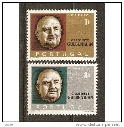 PORTUGAL AFINSA 956/957 - SÉRIE NOVA SEM GOMA, MNG - Unused Stamps