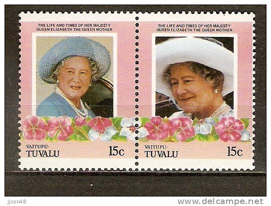 Tuvalu 1985  Queen Mother 15c(**) - Tuvalu