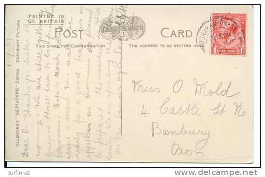 SOMERSET - BURNHAM ON SEA - THE MANOR GARDENS 1927  Som136 - Other & Unclassified