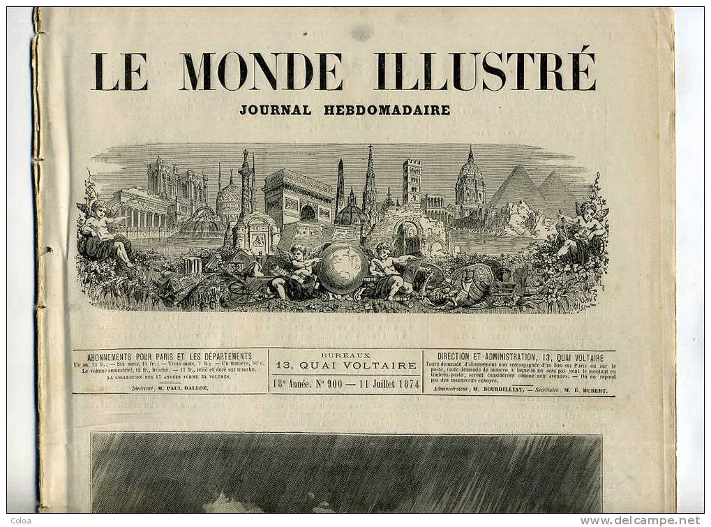 Paris 1874 - Magazines - Before 1900