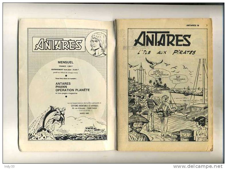 - ANTARES N°18 . MON JOURNAL 1980 - Mon Journal