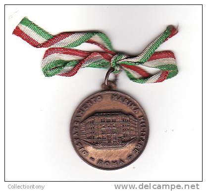 DISTACCAMENTO MARINA MILITARE ROMA - BRONZO - DIAM. 27 - PESO 8.7 - Andere & Zonder Classificatie