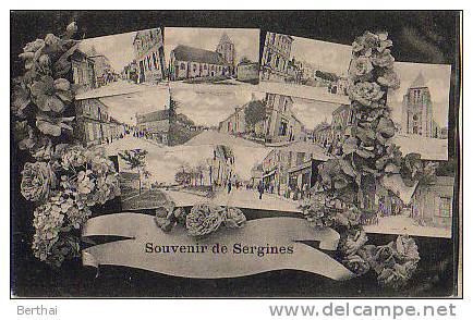 89 Souvenir De SERGINES - Multivues - Sergines