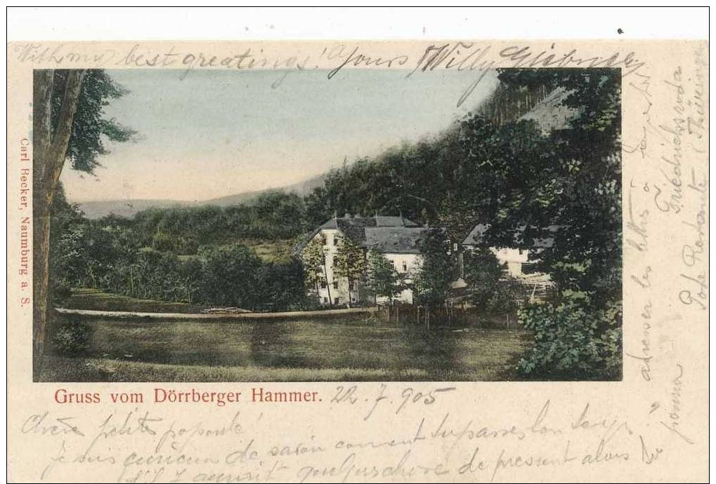 Allemagne - Gruss Vom Dorrberger Hammer - Other & Unclassified