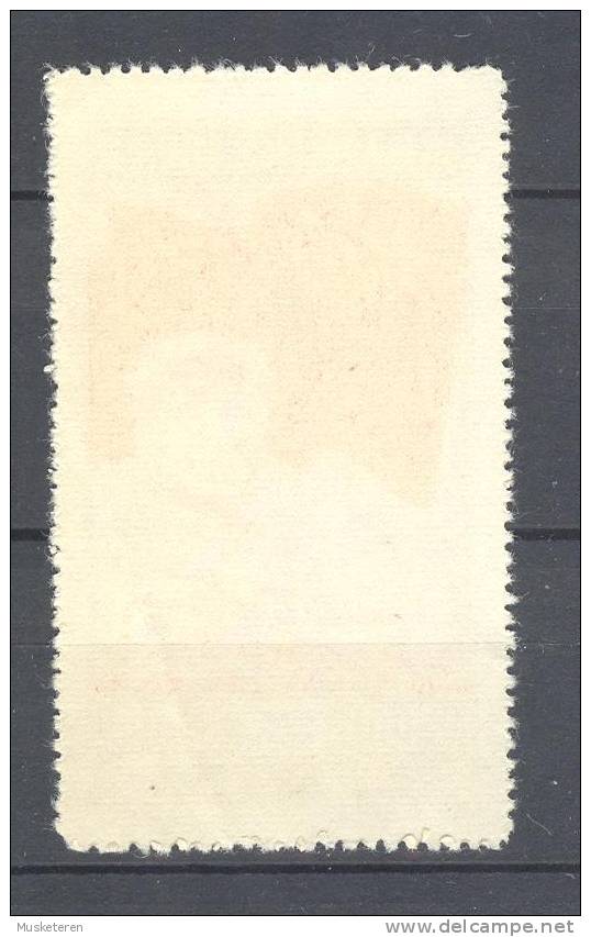 China (North East) 1950 Mi. 173    10.000 $ Peoples Republic Foundation Mao Zedong & National Flag MNG (2 Scans) - China Del Nordeste 1946-48