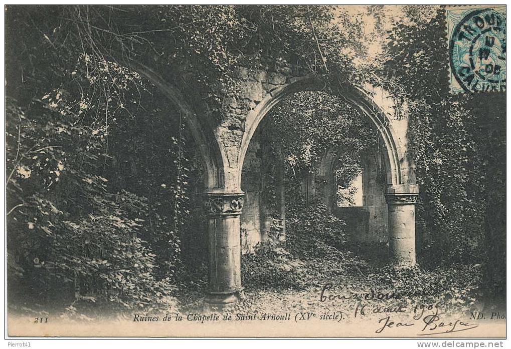 Ruines De La Chapelle - St. Arnoult En Yvelines