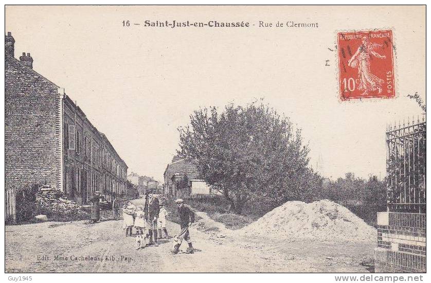 Saint-Just En Chaussée : Rue De Clermont - Saint Just En Chaussee