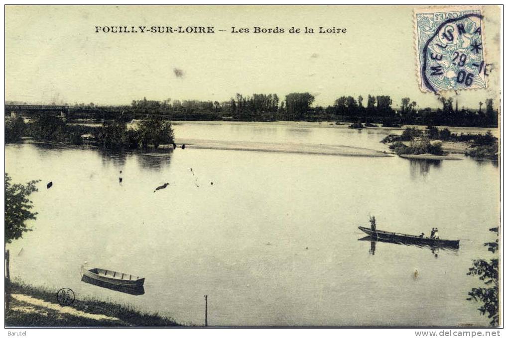 POUILLY SUR LOIRE - Les Bords De La Loire - - Pouilly Sur Loire