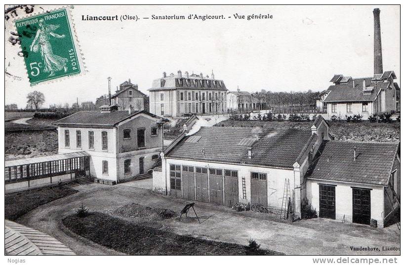 LIANCOURT - LE SANATORIUM D'ANGICOURT - BEAU PLAN --- - Liancourt
