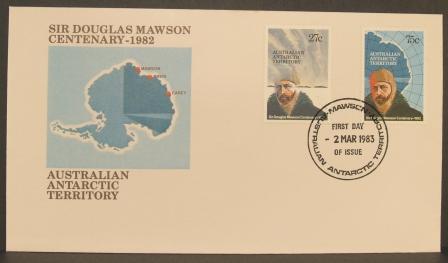 Australian Antarctic Territory 1982 Mawson Centenary FDC Mawson - FDC