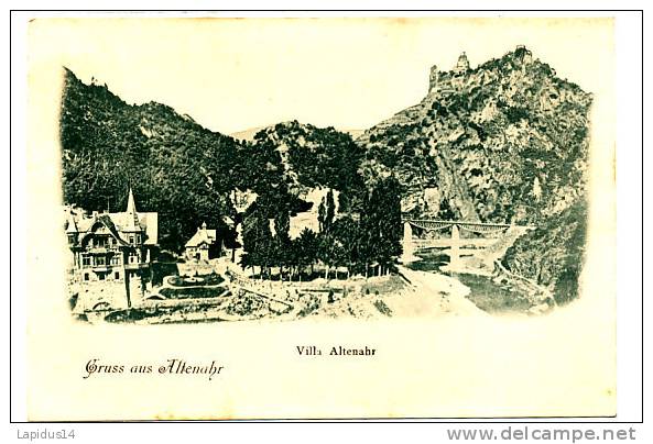 T 622 /CPA     ALLEMAGNE  -  GRUSS AUS ALTENABR  VILLA ALTENAHR - Bad Neuenahr-Ahrweiler