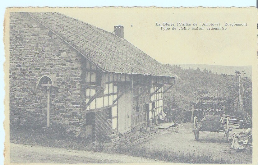 LA GLEIZE - BORGOUMONT - TYPE DE VIEILLE MAISON ARDENNAISE - Stoumont