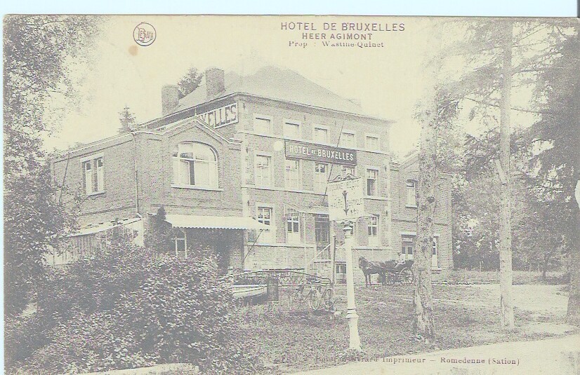 HEER-AGIMONT - HOTEL DE BRUXELLES - Hastière