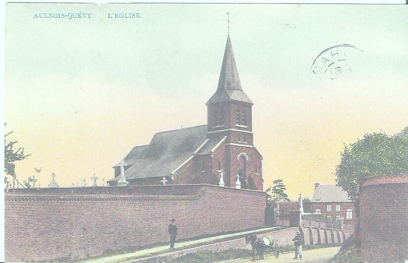 AULNOIS-QUÉVY - L'EGLISE - Quévy