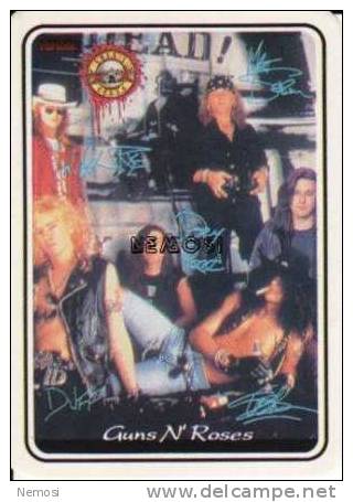 Guns´n´Roses - Calendrier 1993 - Musique Et Musiciens