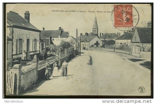 45 OUZOUER SUR LOIRE / Entrée Route De Gien / - Ouzouer Sur Loire