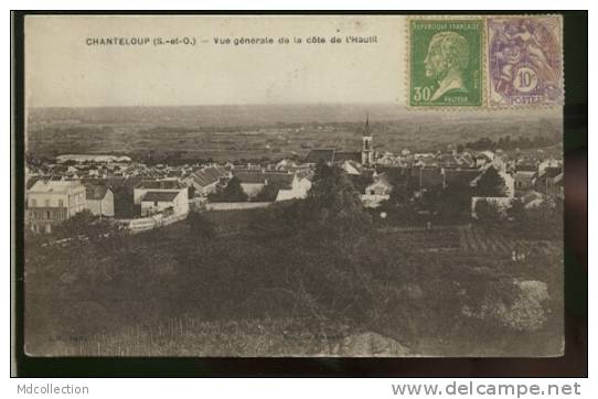 78 CHANTELOUP LES VIGNES / Vue Générale De La Côte De L'Hautil / - Chanteloup Les Vignes