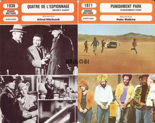 Fiches Monsieur Cinéma - Lot De 22 Fiches Films Aventures Et Comédie - Altri & Non Classificati