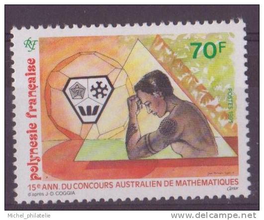 POLYNESIE N° 437**  NEUF SANS CHARNIERE    DESSIN SYMBOLIQUE - Unused Stamps