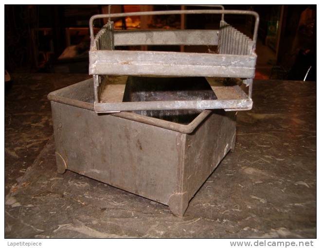 Support De Trempe / Séchage Pour Négatifs Sur Plaque De Verre. Matériel Photo Fin 19eme / Début 20eme Siècle - Material Y Accesorios