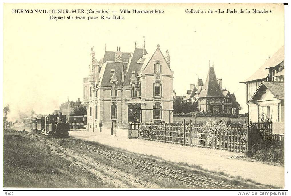 HERMANVILLE SUR MER - Villa Hermanvillette - Départ Du Train - Other & Unclassified