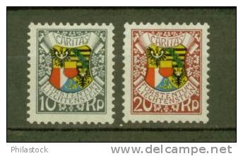 LIECHTENSTEIN  N° 75 & 76 ** - Unused Stamps