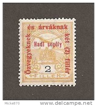 Hongrie N°126 Neuf** Couronne De Saint étienne Et Oiseau Surchargé - Unused Stamps