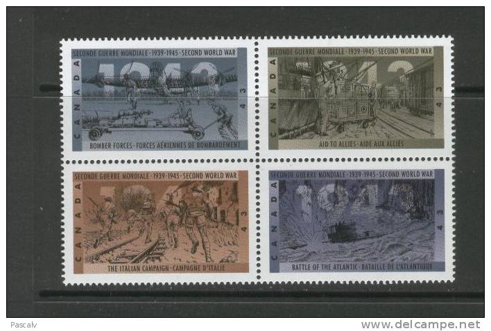 Canada Série Complète Neuve ** Sans Charnière MNH - 2. Weltkrieg