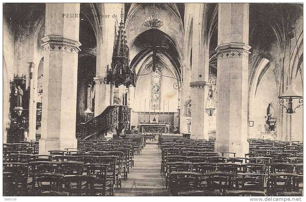 FEURS  Interieur De L'Eglise - Feurs