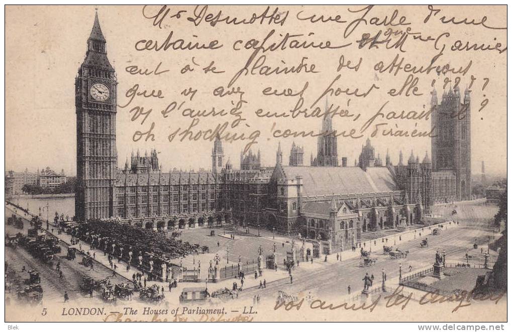 Angleterre : London : The Houses Of Parliament . - Houses Of Parliament