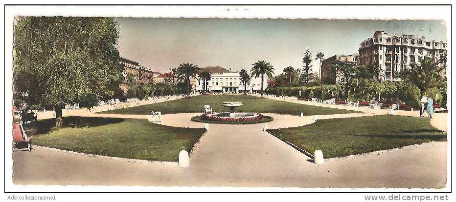 43852)cartolina Illustratoria Nice - Jardin Albert E Panorama - Ile-de-France