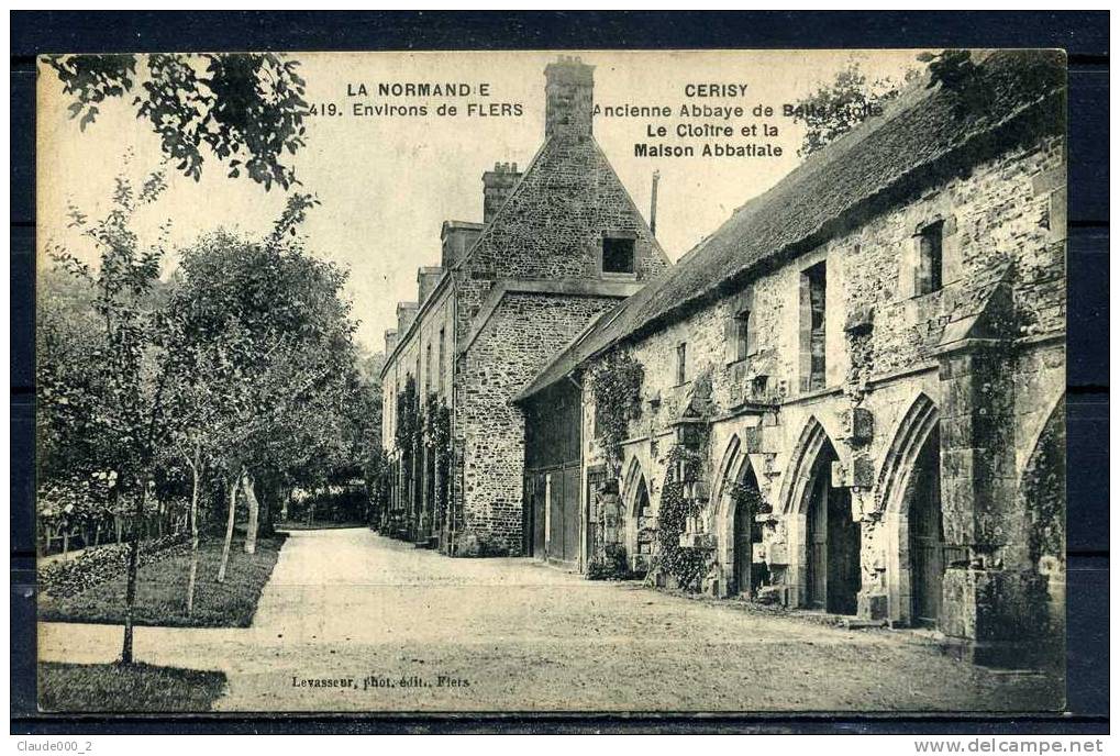 CERISY . Ancienne Abbaye De Belle Etoile.  Voir Recto - Verso  (K108) - Autres & Non Classés