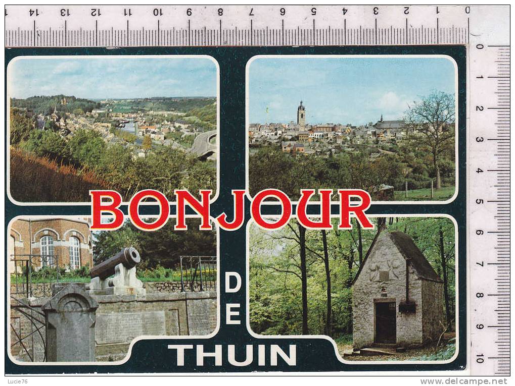 Bonjour De  THUIN - 4 Vues  - N° 939 - Thuin