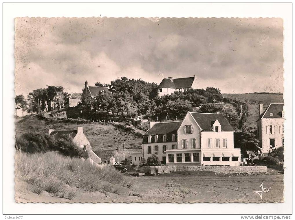 Plonévez-Porzay (29) : L'Hôtel De La Plage à Sainte-Anne-La-Palud En 1959 (animée). - Plonévez-Porzay