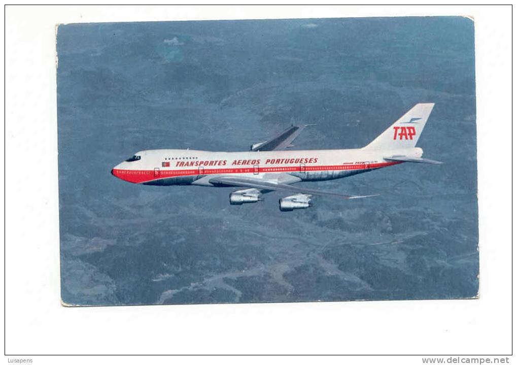 Portugal Cor 5738 –  TAP AIR PORTUGAL - BOEING 747-B NAVIGATOR JET - 1946-....: Moderne