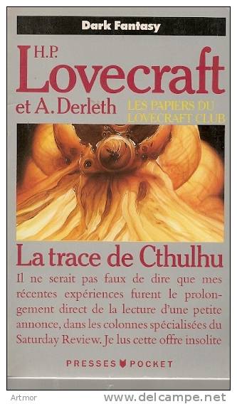 5390 - REED 90 - LOVECRAFT & DERLETH - LA TRACE DE CTHULHU - Presses Pocket