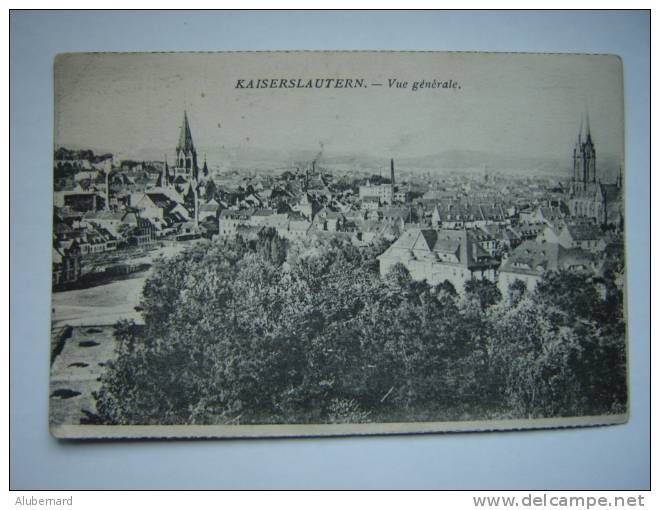 Kaiserslautern , Vue Générale - Kaiserslautern